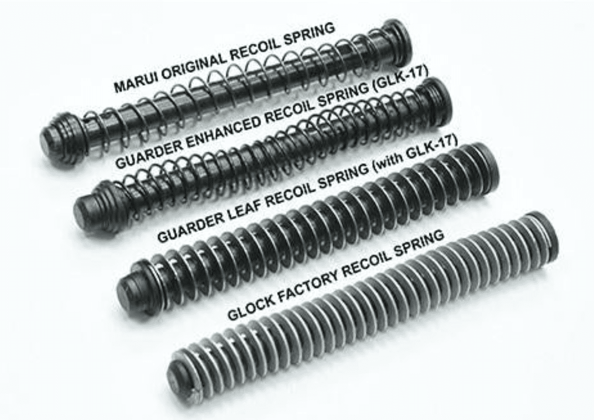 GUARDER 100mm Steel Leaf Recoil Spring - for Marui G-Series / M&P GBB ...